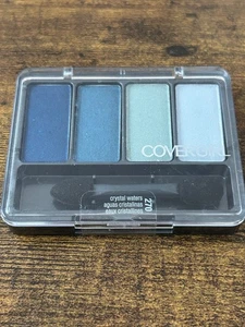 RARE HTF DISCONTINUED Covergirl Eye Enhancers Quad #270 Crystal Waters Sealed - Picture 1 of 3