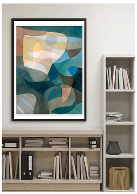 Light-Broadening I Paul Klee Vintage Retro Poster Print Décor Art Picture A4 - Image 1 of 2