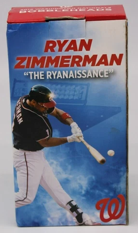 Washington Nationals Ryan Zimmerman "The Ryanaissance" Bobblehead 2018 Cover