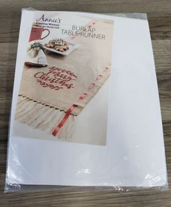 Annie's Creative Woman Sackleinen Tischläufer Set Weihnachten Design NEU CWC145 - Bild 1 von 8