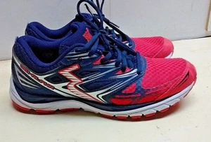 Degrees 361 Red Blue Breathable Mesh Athletic Sneaker Running Women Shoe 7M 38 - Picture 1 of 7