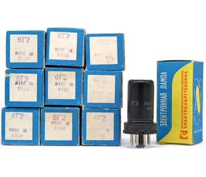 ONE 6G2/6SQ7 SVETLANA NOS USSR Tube Röhre Valvola Lampe TSF Valve 진공관 真空管 电子管 - Picture 1 of 2