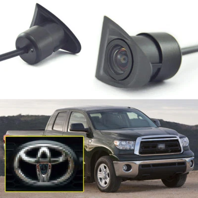 Front View Camera Logo Embedded 170° HD CCD for Toyota Pickup Tundra 2010-2013 - Image 1 of 4