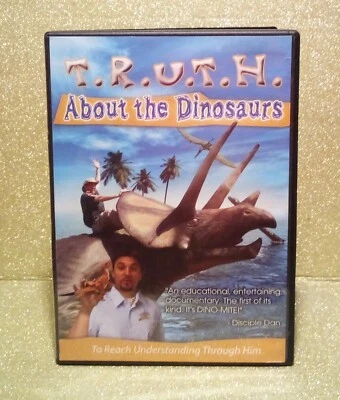 1-815) "T.R.U.T.H. ABOUT THE DINOSAURS" DVD / PRE-WATCHED / DOVE FAMILY APPROVED - Image 1 of 4