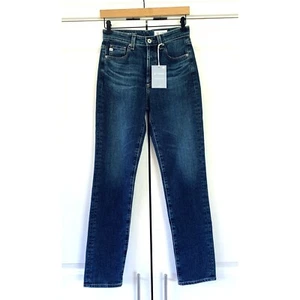 Jeans AG Alexxis slim gamba dritta vintage nuovi con etichette taglia 26 - Foto 1 di 8