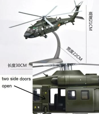 1/72 China Zhi-20 (doors open)diecast army military helicopter model in foam box - Image 1 of 3
