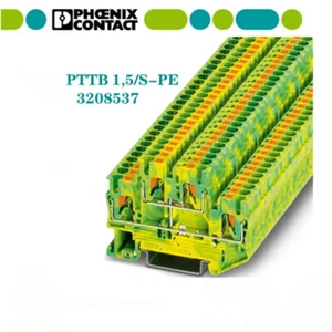 50pcs Phoenix Straight-through Double-layer Terminal PTTB 1.5/S-PE 3208537 - Picture 1 of 5