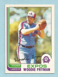 1982 OPC O-Pee-Chee Baseball Woodie Fryman #181 Montreal Expos NM/MT - Picture 1 of 1