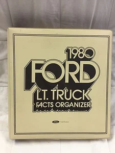 1980 Ford Lt. Truck Facts Organizer, OEM, Patches, Flyers, Factory. [DP01] - Picture 1 of 12