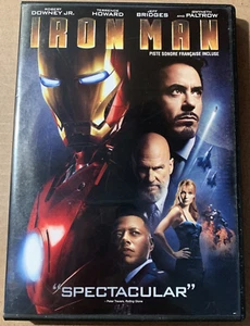 Iron Man (DVD, 2008) Robert Downey Jr Jeff Bridges Action Thriller Superhero - Picture 1 of 6