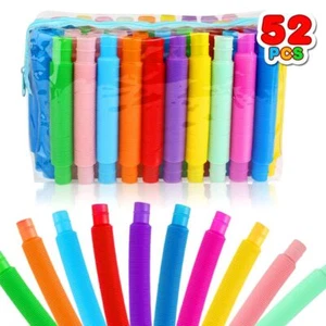52 Pack Pop Tubes Sensory Toys Party Favors For Kids 8-12 4-8 Fidget Toys For... - Picture 1 of 7