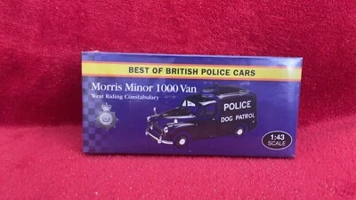 Morris Minor 1000 Police Van Blue Atlas Editions 1:43 Scale Model Car 4650104 - Image 1 of 2