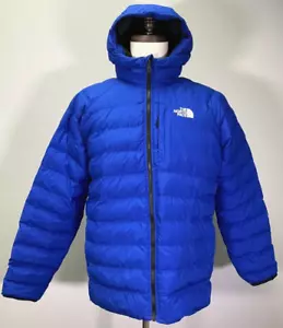 The North Face Reversible Perrito Boy's Size 2XL (18-20) Blue Hooded Jacket NWT - Picture 1 of 8
