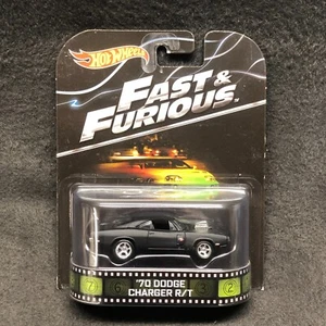 Hot Wheels Fast and Furious '70 Dodge Charger R/T Retro Entertainment Premium - Picture 1 of 6