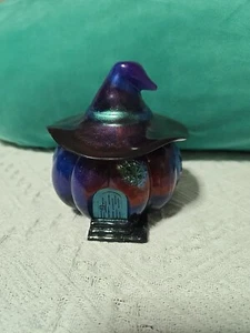 Kürbishaus mit Deckel, Bastler Halloween Herbst - Bild 1 von 7