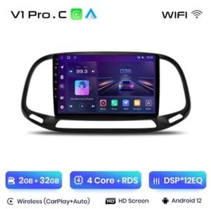 RADIO 2 DIN 9" PARA FIAT DOBLÒ ANDROID GPS BLUETOOTH USB NAVEGADOR CARPLAY 2/32 - Imagen 1 de 6