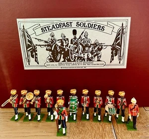 STEADFAST SOLDIERS- VINTAGE INDIAN ARMY BAND -LUDHIANA SIKHS- SET OF 12- BOXED - Picture 1 of 6