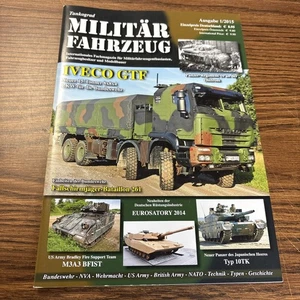 2015 Tankograd: Eurosatory 2014 Typ 10TK IVECO GTF US Army Bradley M3A3 BFIST - Picture 1 of 6