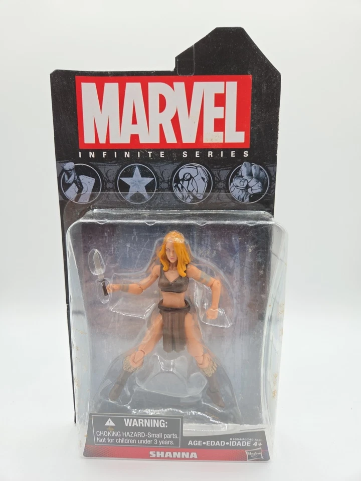 Figura de acción Hasbro 2014 3,75" Marvel Infinite Series Shanna The She-Devil Foto 1 de 4