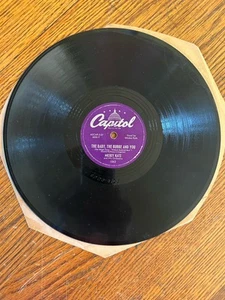 YIDDISH MULE TRAIN-THE BABY, THE BUBBLE AND YOU-Mickey Katz – Capitol #1063 - Picture 1 of 4