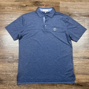 Peter Millar Hemd Herren M Blue Oak Hill Sommer Comfort Performance Golf Preppy - Bild 1 von 6
