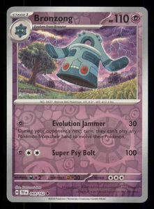 Bronzong SV05: Temporal Forces #069/162 Uncommon Reverse Holo Pokemon NM - Picture 1 of 2