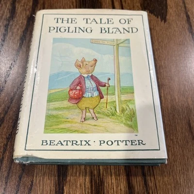BEATRIX POTTER THE TALE OF PIGLING BLAND BOOK COPYRIGHT 1941 Foto 1 de 4