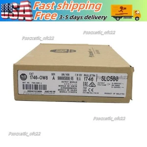 NEW Allen-Bradley 1746-OW8 /A SLC 500 8-Point Relay Output Module SEALED - Picture 1 of 4