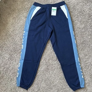 Nike Air Big Boys Multi Colorblock Core Jogger Pants Size XL Blue Navy White New - Picture 1 of 6