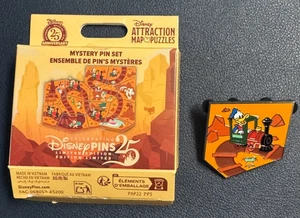 Disney Pin's Attraction Map Puzzle _ Limitiert 525 Ex. #2 - Bild 1 von 4