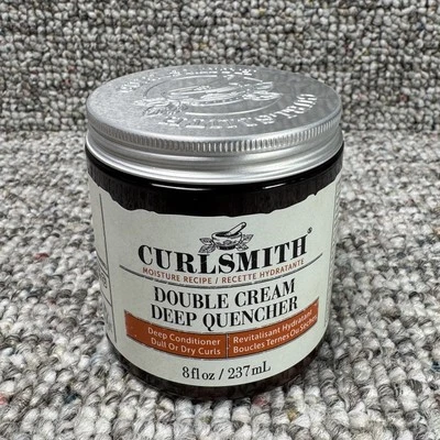 Curlsmith Doble Crema Acondicionador Apagador Profundo 8 fl oz Cabello Seco Opaco Foto 1 de 4