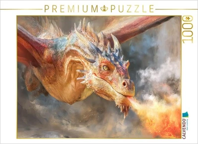 CALVENDO Puzzle Drachen | 1000 Teile Lege-Größe 64x48cm Foto-Puzzle für glücklic