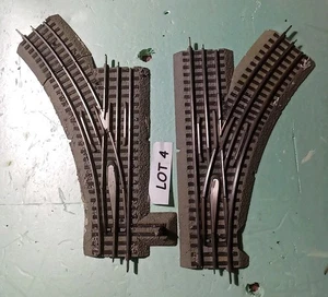 Lionel FasTrack Rt/Lt Hand Handweiche 6-12017 O36 Weiche Pr Lot # 4 GEBRAUCHT - Bild 1 von 2