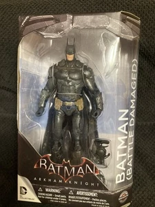 DC BATMAN ARKHAM KNIGHT BATMAN (BATTLE DAMAGED) New In Box 7.5” - Picture 1 of 2
