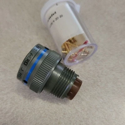 MS3476W12-10P, Circular MIL Spec Connector With Crimp Contacts - Image 1 of 4