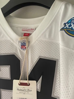 Auténtica camiseta Mitchell & Ness Charles Woodson Raiders 44 L - Super Bowl 2002 Foto 1 de 4