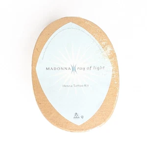 Caja de tatuaje de henna promocional Madonna Ray Of Light sellada - Imagen 1 de 3