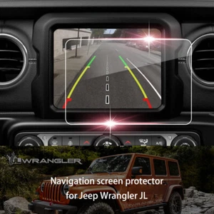 8.4" Navigation Touch Screen Protective Film for 2018+ Jeep Wrangler JL T - Picture 1 of 10