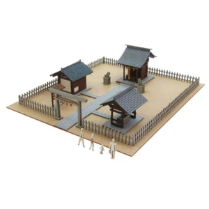 Paper Craft Sankei MP01-148 Temple Japonais / Japanese Shrine 1/220 - Z - Picture 1 of 8