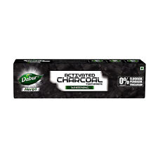 Dabur Herb'l Activated Charcoal and Mint Whitening Tooth Paste -120g (Black Gel)