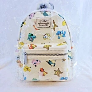 Loungefly Pokemon Characters Togepi, Bulbasaur, Squirtle Mini Backpack NWT - Picture 1 of 4
