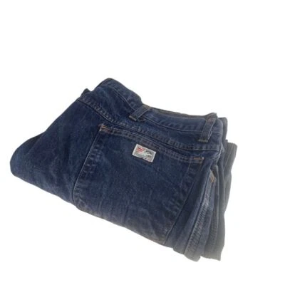 Pantalones de mezclilla de carpintero Tyndale FR J290T para hombre 44x28 pierna recta lavado medio Foto 1 de 4