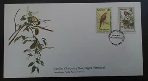 1985 Bahamas John Audubon Birds of the World FDC 2 stamps cd Bahamas - Picture 1 of 2