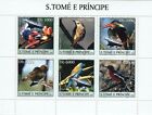 S. TOME & PRINCIPE 2003 - Birds & Concorde 6v. Scott Code: 1484