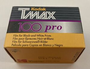 KODAK TMAX 100 pro film TMX 135-36 (b&w negatives, 135 format) - NOS 2002.02