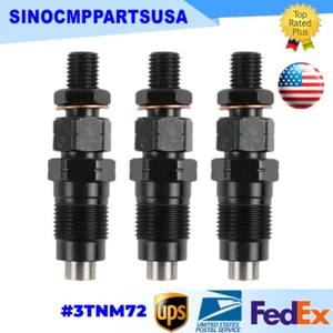 3PCS 3TNM72 Fuel Injectors for Yanmar John Deere Tractor - Imagen 1 de 3