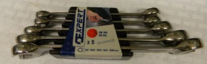 EXPERT TOOLS 5PC METRIC FLARE NUT WRENCH SET 9MM-18MM #E112503 "NEW" - Picture 1 of 6