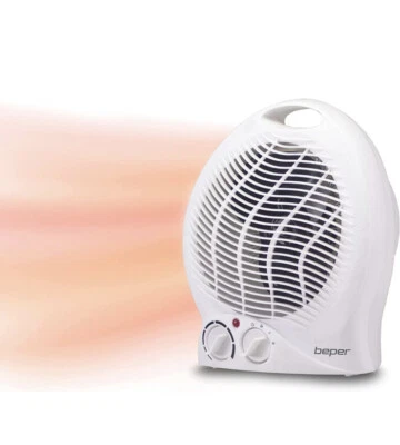 BEPER P203TER201 Termoventilatore da bagno con Termostato regolabile - Immagine 1 di 4