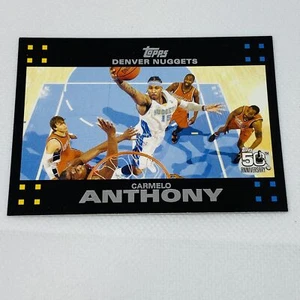 2007 Topps #15 Carmelo Anthony pepite A34 - Foto 1 di 2