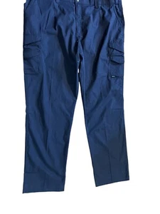 Tru-Spec Flame Resistant Navy Blue Pants Men 54 Unhemmed NWT New With Tags - Picture 1 of 8